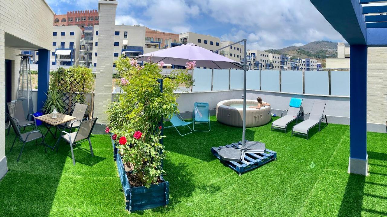 Atico 90M De Terraza, Jacuzzi Privado Y Cargador De Coche Electrico En Cabria, Almuñécar Zewnętrze zdjęcie